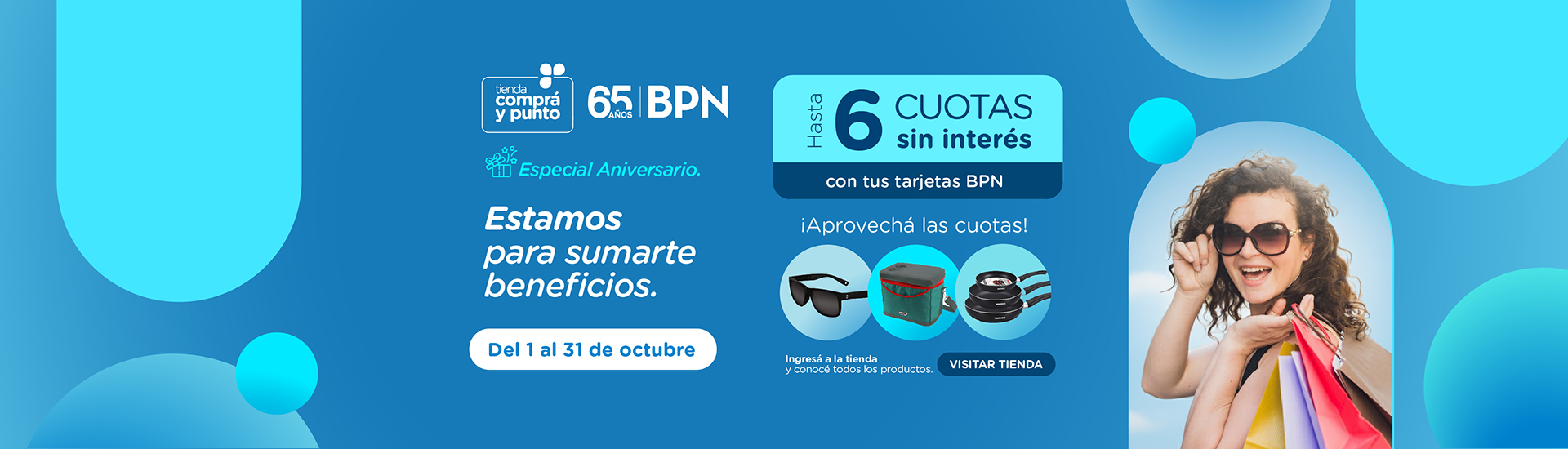 ¡Festejá con nosotros! Click aqui para llevar a tienda BPN.